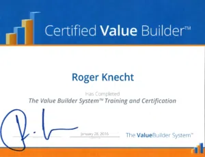 Get Certified with Value Builder™ processes and procedures to increase the profits and the value of the business